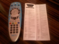 Telecomanda universala TV + DVD Boom Extrasatelit foto