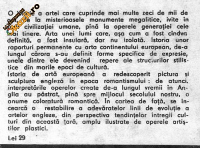 Dan Grigorescu - Arta engleza foto