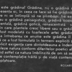 Rosario Assunto - Scrieri despre arta . Filosofia gradinii ...