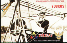 QSL, Aurel Vlaicu,avion Vlaicu II foto