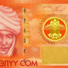 KYRGYZSTAN █ bancnota █ 50 Som █ 2009 █ P-25a █ UNC █ necirculata