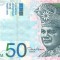 MALAEZIA █ bancnota █ 50 Ringgit █ 2001 █ P-43d █ UNC █ necirculata