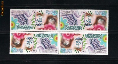 ROMANIA 2009 - ZIUA NONVIOLENTEI TETE BECHE 1, MNH - LP 1847d foto