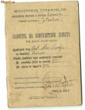CARNET DE CONTRIBUTIUNI PE ANI 1929-1932, Documente