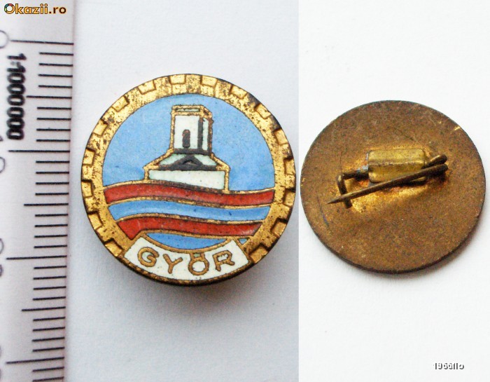 INSIGNA UNGARIA GYOR ** INSIGNA UNGARIA GYOR **