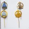 LOT 2 INSIGNE COMUNISTE UNGARIA TORZSGARDA 10 SI 20 ANI **