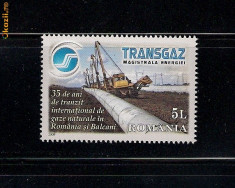 ROMANIA 2009 - TRANSGAZ, MNH - LP 1848 foto