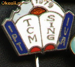 Insigna IPT TCM SING IVA 1979 foto