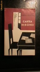 cella serghi - cartea mironei foto