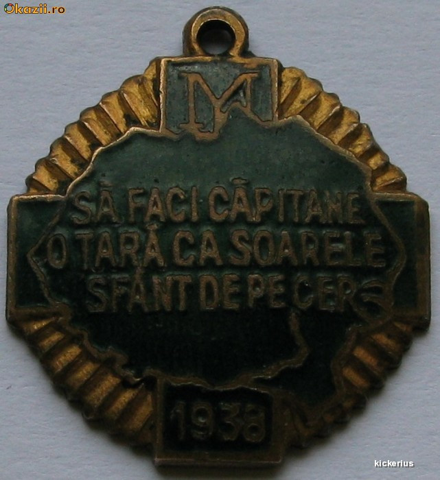 Garda de Fier -Legiunea Arhanghelului Mihail -Medalion -RAR | arhiva  Okazii.ro