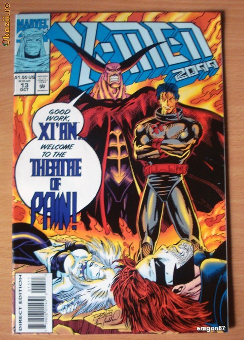 X-Men 2099 #13 . Marvel Comics foto mare X-Men 2099 #13 . Marvel Comics foto mare