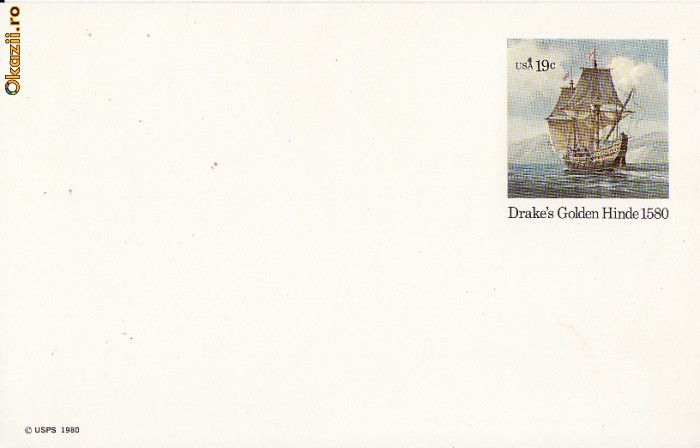 Intreg postal SUA-tema vapoare,exploratori Intreg postal SUA-tema vapoare,exploratori