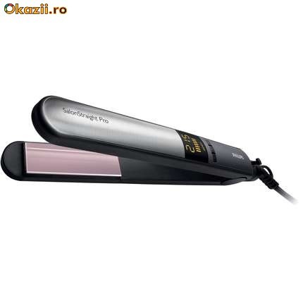 Placa de indreptat parul Philips SalonStraight Pro foto mare Placa de indreptat parul Philips SalonStraight Pro foto mare