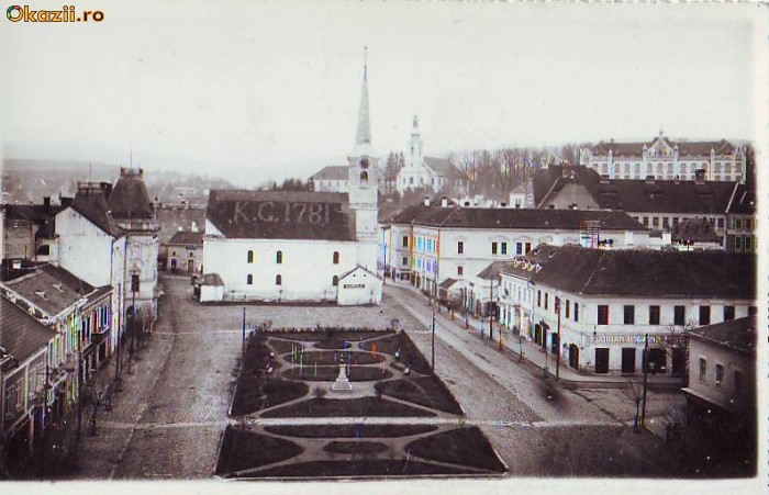 3991 Odorheiu Secuiesc Piata Carte postala necirculata 3991 Odorheiu Secuiesc Piata Carte postala necirculata