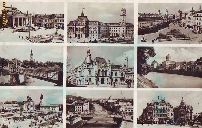 4051 Oradea Vederi Multiple circulata 1942 4051 Oradea Vederi Multiple circulata 1942
