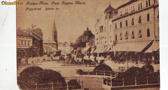 4048 Oradea Piata Regina Maria circulata 1923
