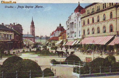 4040 Oradea PIata Regina Maria necirculata foto