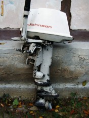 Motor Barca Johnson 5,5 cp foto