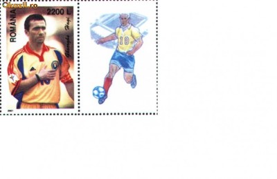 Hagi-17 ani sub tricolor cu vinieta foto