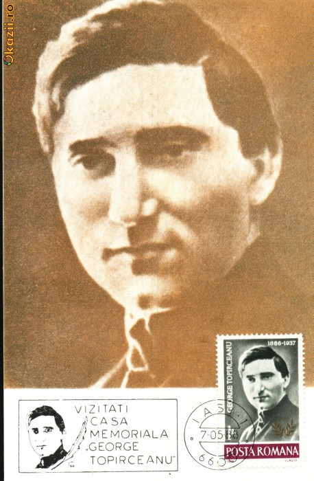 Maxima George Toppirceanu, scriitor roman