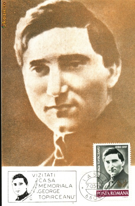 Maxima George Toppirceanu, scriitor roman Maxima George Toppirceanu, scriitor roman