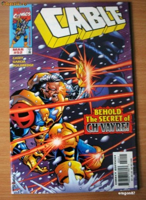 Cable #52 Marvel Comics foto