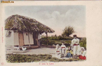 350 Port Popular Roman O casa la tara Necirculata foto