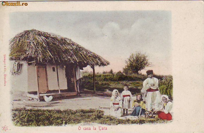 350 Port Popular Roman O casa la tara Necirculata