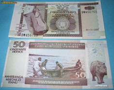 BURUNDI 2007 - 50 FRANCI - UNC foto