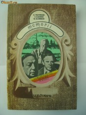 B. Pasternak, V. Kaverin, M. Slonimski - Memorii, 1978