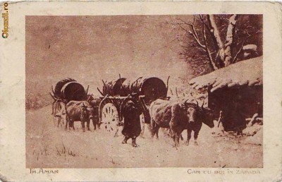 276 Port Popular Roman Th Aman Car cu boi in zapada Circulata foto