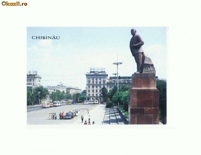CP161-68 Monumentul lui V I Lenin -Chisinau -necirculata CP161-68 Monumentul lui V I Lenin -Chisinau -necirculata