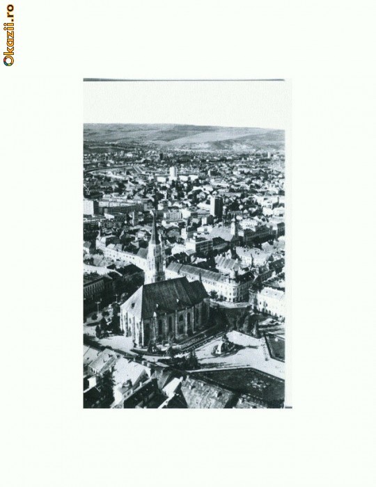 CP162-01 Cluj, Catedrala Sf. Mihail -circulata 1966 CP162-01 Cluj, Catedrala Sf. Mihail -circulata 1966