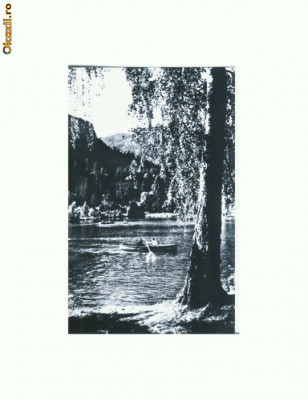 CP162-17 Tusnad -Lacul ,,Cucas&amp;amp;quot; -RPR -circulata 1966 foto
