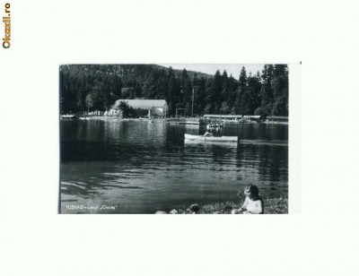 CP162-21 Tusnad -Lacul ,,Ciucas&amp;amp;quot; -circulata 1961 foto