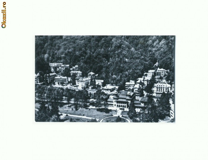 CP162-59 Vedere din Slanic-Moldova -RPR -circulata 1964