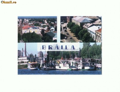 CP162-68 Braila: Vedere de ansamblu... -necirculata foto