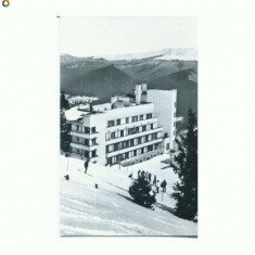 CP163-09 Sinaia, Hotelul turistic Cota 1400 -circulata 1970