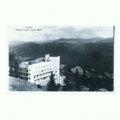 CP163-11 Sinaia -Hotelul turistic Cota 1400 -RPR -circulata1960