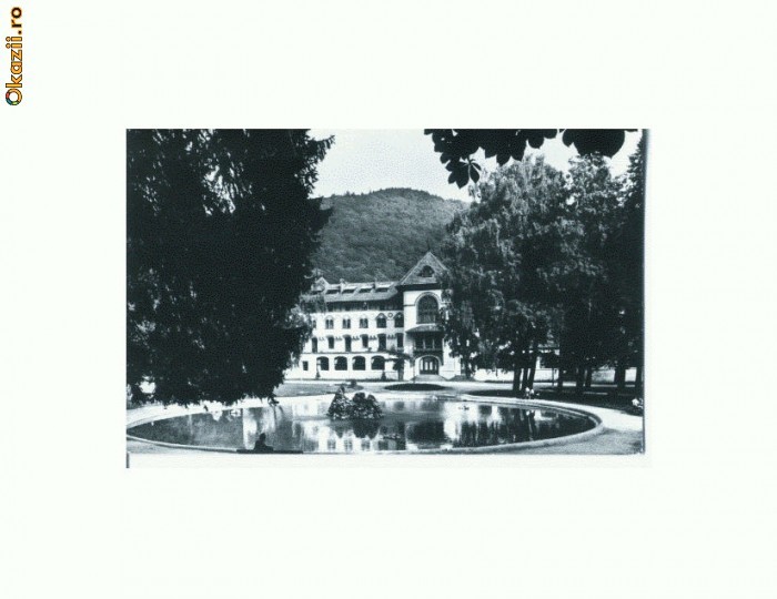 CP163-13 Sinaia -Vedere din parc -circulata1969