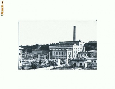 CP163-17 Comanesti -Termocentrala -RPR -circulata 1966 foto