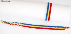 Bratara Romania - tricolor clasic orizontal foto