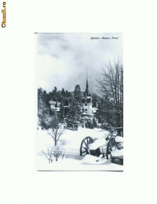 CP164-81 Sinaia -Muzeul ,,Peles&amp;amp;quot; -RPR -circulata 1963 foto