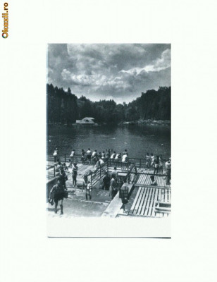 CP164-85 Sovata -Lacul ,,Ursu&amp;amp;quot; -Strandul -RPR-circulata1958 foto