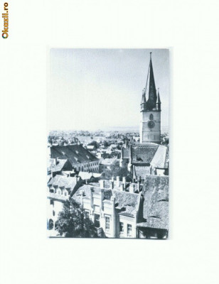 CP164-95 Vedere din Sibiu -RPR -circulata 1965 foto