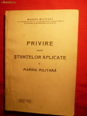 MARINA MILITARA - STIINTE APLICATE - ed. 1912 foto