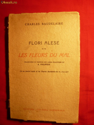 CH.BAUDELAIRE - Flori Alese din LES FLEURS DU MAL-1930 foto