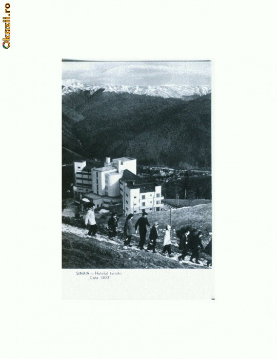 CP166-17 Sinaia -Hotelul turistic ,,Cota 1400-circulata 1960