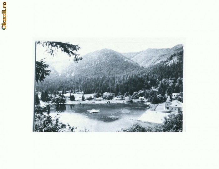 CP166-79 Tusnad -Lacul ,,Ciucas" -RPR -circulata 1963 CP166-79 Tusnad -Lacul ,,Ciucas" -RPR -circulata 1963