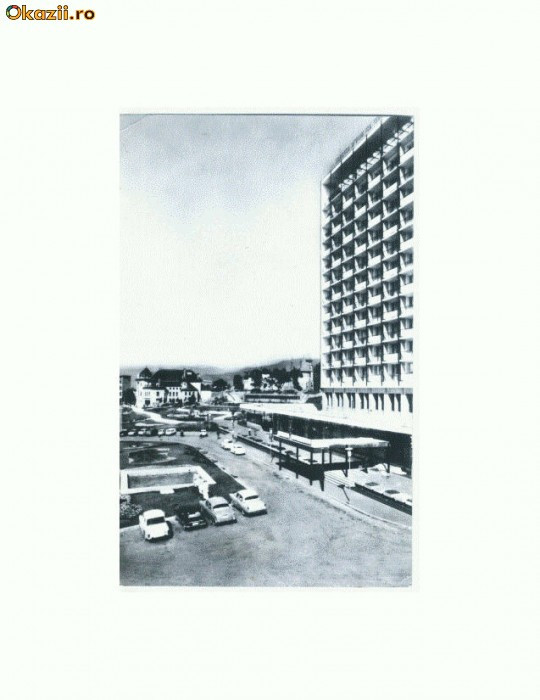 CP167-43 Piatra Neamt, Hotelul turistic Ceahlau -circulata1978
